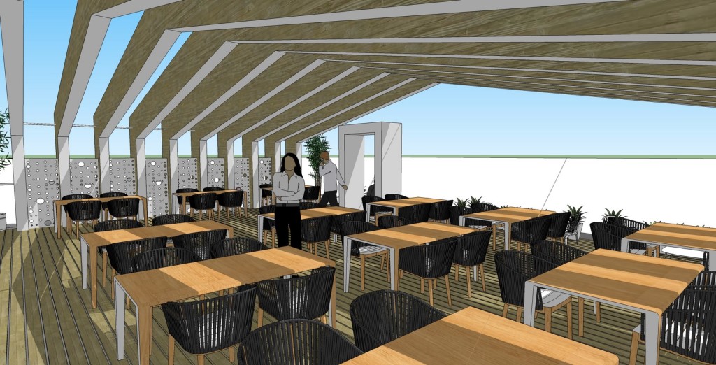 Proposal for restaurant and terrace Image